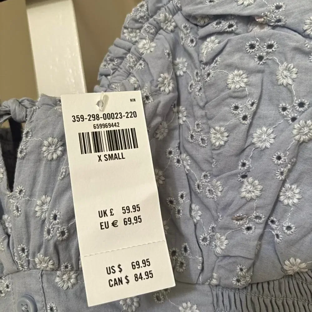 Hollister blue white